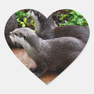 Höchst bis Niedlich, Otter Heart Stickers
