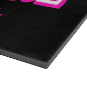 Höchst fabelhaft "COWGIRL" Schneidebrett (Ecke)