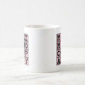 Höchstbelegung, sonnige Schwangerschaft Kaffeetasse (Mittel)