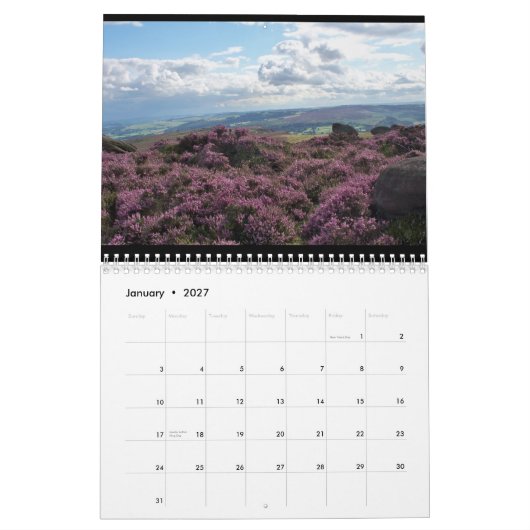 Höchstbezirks-Magie 2012 Kalender (Jan 2027)