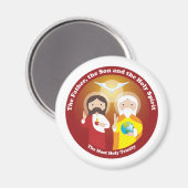 Höchste Dreifaltigkeit Magnet (Vorderseite/Rückseite)