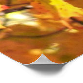 Höchste Foliagefarben im Herbst Poster (Ecke)