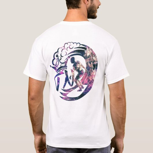 Höchste Kerbe Da Wave (Galaxy) T-Shirt (Rückseite)