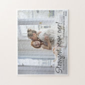 Höchste Mama Eine benutzerdefinierte FotoCollage Puzzle (Vertikal)