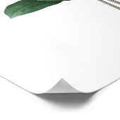 HÖCHSTE QUALITÄT Botanischer Druck von Teresita Poster (Ecke)