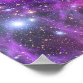 Höchste Sterne in Galaxy, Sagittarius Poster (Ecke)