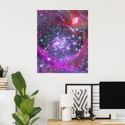 Höchste Sterne in Galaxy, Sagittarius Poster (Heimbüro)