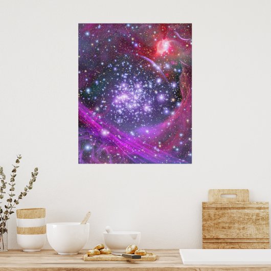 Höchste Sterne in Galaxy, Sagittarius Poster (Küche)