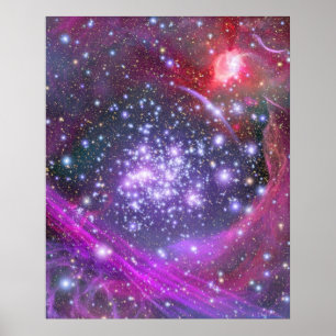 Höchste Sterne in Galaxy, Sagittarius Poster