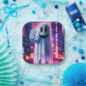 Höchste Wave & Urban Lights Pappteller (Party)