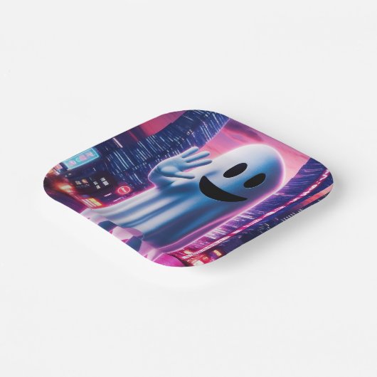 Höchste Wave & Urban Lights Pappteller (Gewinkelt)