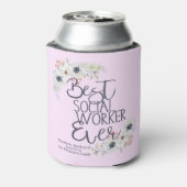Höchste Wertschätzung für Sozialarbeiter Dosenkühler (Kanne Rückseite)