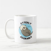 Höchster erlesener Funny Otter Pub Kaffeetasse (Links)