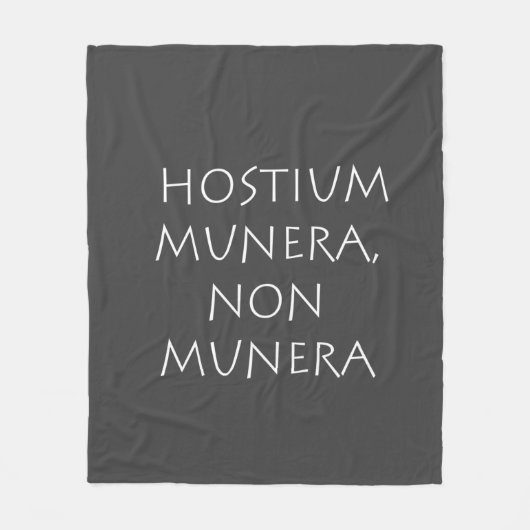 Höchster Munera non munera Fleecedecke (Vorderseite)