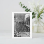 Höchster Single, der in der Welt Bäume schmiegt Postkarte (Stehend Vorderseite)