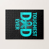 Höchster Vater je Prostatakrebs-Bewusstsein Puzzle (Horizontal)