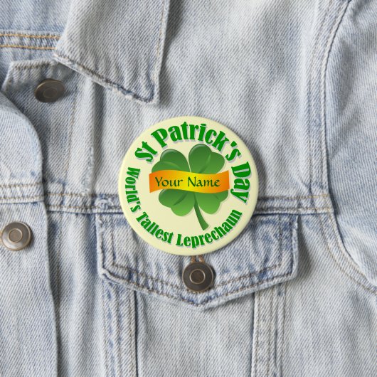 Höchstes Kobold   St Patrick Button (Beispiel)