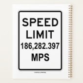 Höchstgeschwindigkeit 186 282 397 MPS (Lichtgeschw Planer (Rückseite)