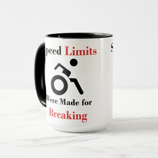 Höchstgeschwindigkeiten wurden für das Brechen Tasse (Vorderseite Links)