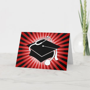 Höchstgrenze für die medizinische Graduierung Dankeskarte