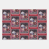 Hochstrahl-Festtags-Geschenkpapier-Bogen Geschenkpapier Set (Vorderseite 3)