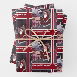 Hochstrahl-Festtags-Geschenkpapier-Bogen Geschenkpapier Set