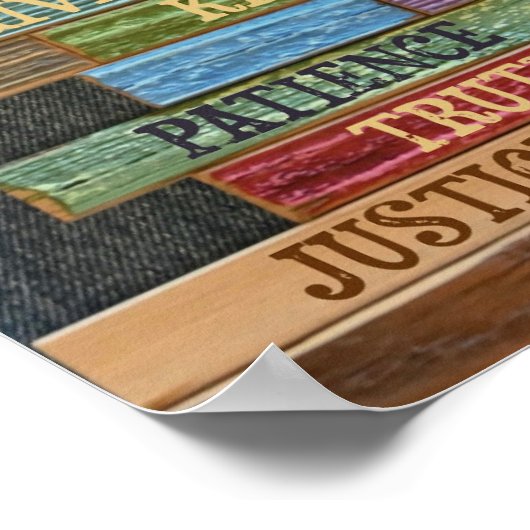 Hochstraßenposter Poster (Ecke)