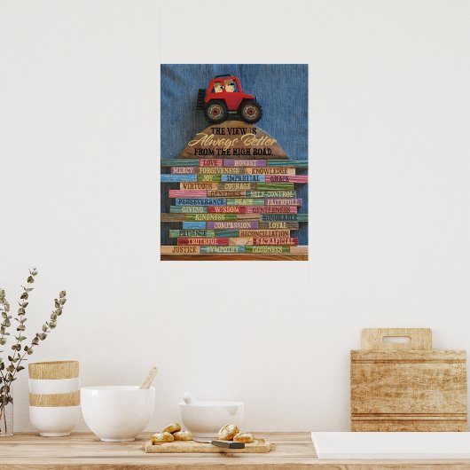 Hochstraßenposter Poster (Küche)