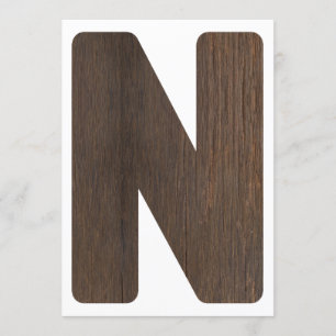 Hochstuhl 1. Geburtstag Banner Brief N für eine Einladung