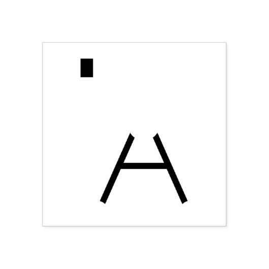 Hochstuhl Gummistempel (Prägung)