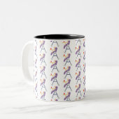 Hochstuhl Zweifarbige Tasse (Vorderseite Links)