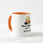 Höchstwahrscheinlich Abschluss Gift in Rente zu se Tasse (Vorderseite Links)