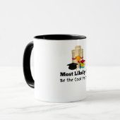 Höchstwahrscheinlich coole Eltern-Abschluss-Gesche Tasse (Vorderseite Links)