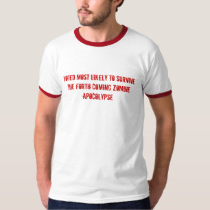 Höchstwahrscheinlich gewählt, um den Zombie T-Shirt