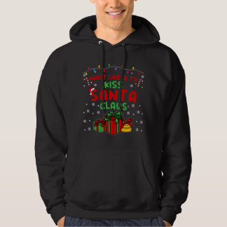 Höchstwahrscheinlich Kiss Weihnachtsmann Funny Chr Hoodie