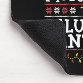 Höchstwahrscheinlich würdigen Weihnachtsmann-Solda Mousepad (Ecke)