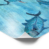 Hochtauchgang Fotodruck (Ecke)