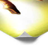 Hochtauchposter Poster (Ecke)