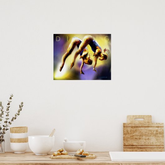 Hochtauchposter Poster (Küche)