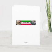 ***HOCHTECH*** GEBURTSTAG WÜNSCHEN WÄHREND DES WES KARTE (Rückseite)