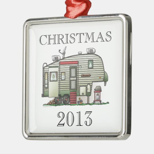 Hochtechnologie-5. Rad Silbernes Ornament (Links)