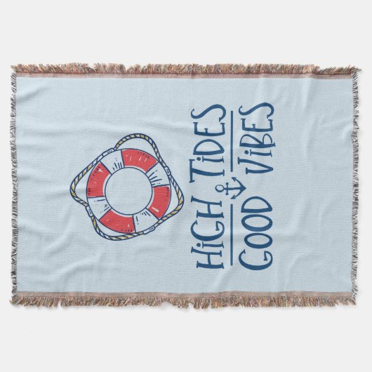 Hochtide Gute Vibes Decke (Vorderseite)