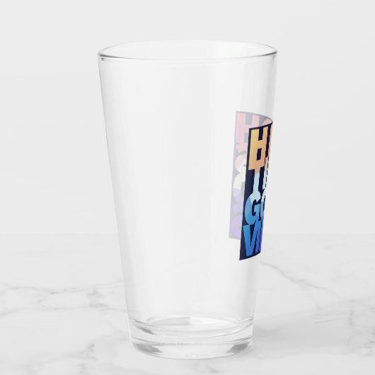 Hochtide Gute Vibes Glas (Rechts)