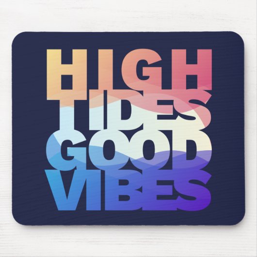 Hochtide Gute Vibes Mousepad (Vorne)