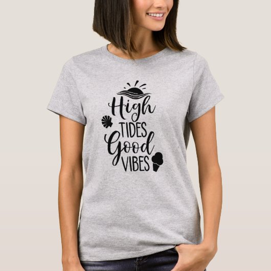 Hochtide Gute Vibes T-Shirt (Vorderseite)