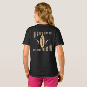 Hochtrabendes Western-T-Shirt mit direkter Art T-Shirt