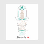 Hochturm | Wir machen den Weg frei Aufkleber (Blatt)