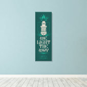 Hochturm | Wir machen den Weg frei Leinwanddruck (Insitu (Holzboden))