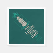 Hochturm | Wir machen den Weg frei Serviette (Vorderseite)