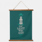 Hochturm | Wir machen den Weg frei Wandteppich Mit Holzrahmen (Vorderseite)